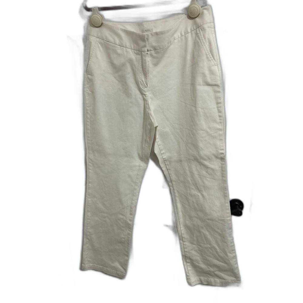 Liz Claiborne Audra Cream dress pants Women's size 14‎
